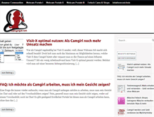 Tablet Screenshot of camgirljob.net